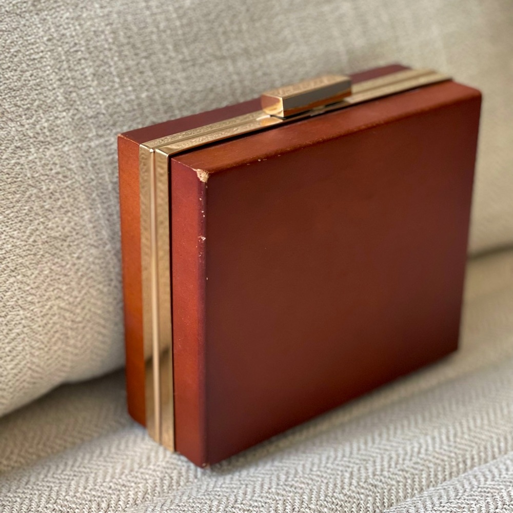 Wooden Small Bag // Crossbody